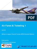 Air Fares & Ticketing 1