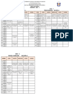 Horario Semestre 2021 - I