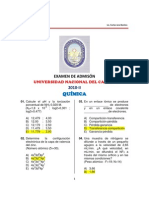 Examen de Admisón Unac 2010 - Ii