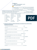 Use of English - Assignment #8 Unit 2 - Use of English 1 and 2 1. Read The Article and Choose The Correct Answer