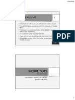 Tax Law Review Income Taxes