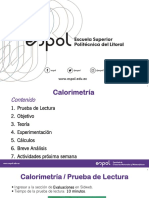 QG - Calorimetría 