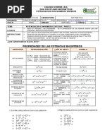 Guia Potenciacion 2 Numeros Enteros