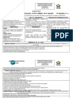 Plan de Aula Catedra de Paz Preescolar