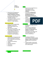 Human Resource Management Reviewer