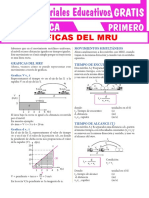 T9Gráficas Del MRU para Primer Grado de Segundaria