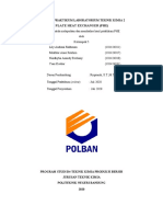 Plate Heat Exchanger (Phe) : Laporan Praktikum Laboratorium Teknik Kimia 2