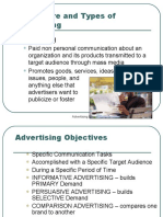 The Nature and Types of Advertising