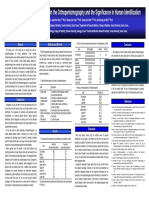 The Diversity of Dental Patterns in The Orthopantomography and The Significance in Human Identification