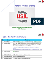 Comprehensive Product Briefing: United Commercial Bank Limited SME Business