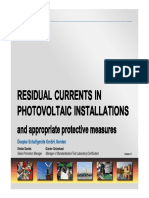 Residual Currents in PV Installations