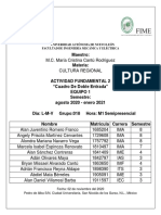 Actividad Fundamental 2 Cultura Regional