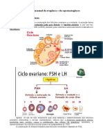 (EMBRIOLOGIA - RESUMO) Controle Hormonal Da Ovogênese e Da Espermatogênese