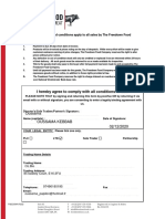 Freedown Food Credit Application Form