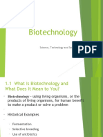 Biotechnology: Science, Technology and Society