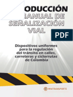 Cap 1 Introducción Al Manual de Señalización Vial