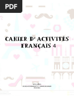 Cahier D'activités 4