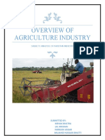 Overview of Agriculture Industry