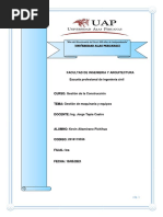 Gestión de Maquinaria y Equipos ALTAMIRANO