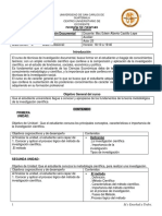 Progrma de TECNICAS DE INVESTIGACION DOC Ccee Usca21