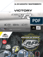 Manual de Garantia y Mantenimiento Victory Advance 110 R Julio 01