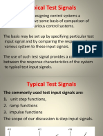 8-Test Input Signal Transient and Steady-State Response of 1st Abd 2nd Order Systems