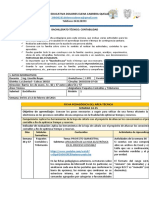 Bachillerato Técnico Ficha Técnica-1ero Bte - Paquetes Contables y Tributación - Semana 36-37