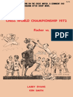 1972 WC, Fischer-Spassky by Evans and Smith OCR