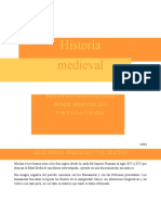 Historia Medieval