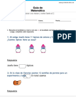 Sumas y Restas Hasta El 20