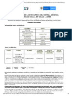 Certificado de Fosiga de Alexis