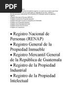 Clases de Registros