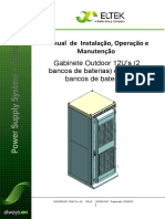 Manual de Instalação, Operação e Manutenção