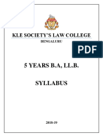 5 Yrs BA LLB Syllabus-2