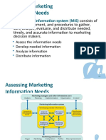 Assessing Marketing Information Needs