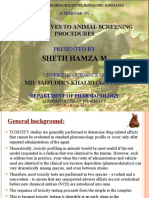 Alternatives To Animal Screening Methods by Hamza Sheth