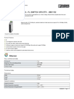 Industrial Ethernet FL SWITCH SFN 5TX - PHOENIX CONTAC