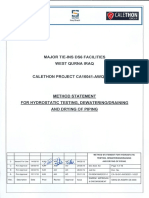 Toaz - Info Method Statement For Hydrostatic Testing PR