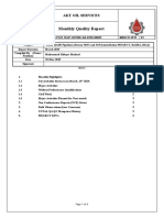 Monthly Quality Report: Akt Oil Services