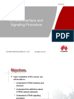 6-UTRAN Interface and Signaling Procedure 