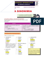 Raz Verbal - Sinonimia - 5to P - Genomas