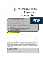 To Financial Accounting: Learning Outcomes