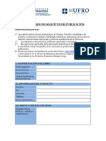 Formulario Solicitud Publicacion