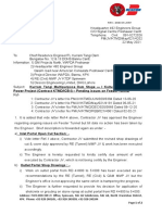 4202 Pending Issues On Feeder Tunnel