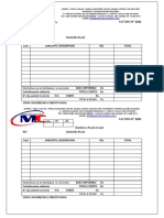 Modelo de Nota de Entrega de Distribuidora M&C