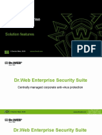 DR - Web Enterprise Security Suite: Solution Features