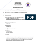 Pendulonan Elementary School Proposal