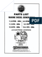 Parts List 11.0 BTDB 11.5 BTD 12.6 BTD 56053 Rev 0