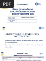 Evaluacion Trimestral 3º Básico