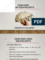 Module 2B - FHV - CASH AND CASH EQUIVALENTS